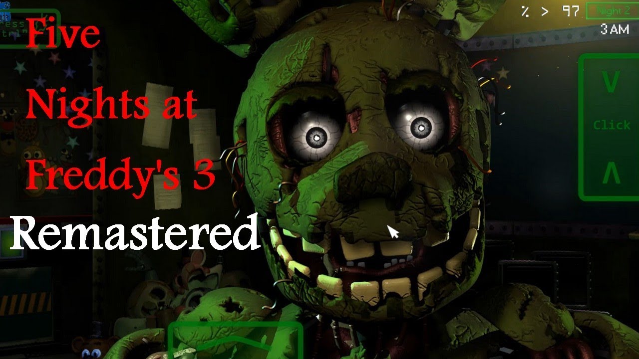 Five Nights at Freddy's 3 Remaster gameplay