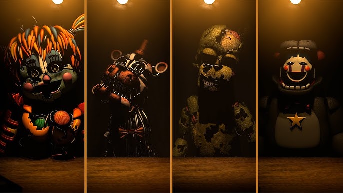 FNAF 6: Salvage Room gameplay