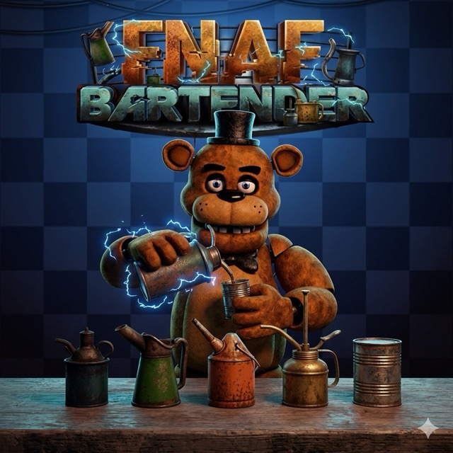 FNAF Bartender gameplay