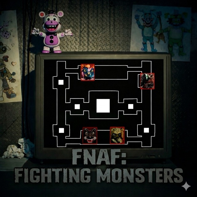 FNAF: Fighting Monsters gameplay