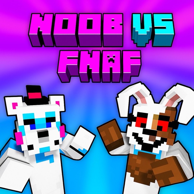 Noob vs FNAF gameplay
